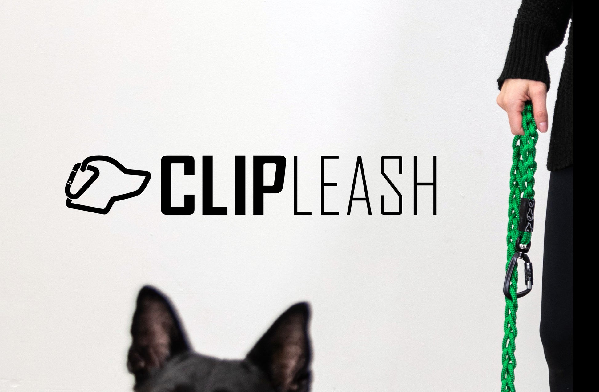 Clip Leash is a strong, safe, versatile dog leash designed to allow the user to adapt to different situations without taking the dog off of the leash. It is open ended to allow the ability to tether, go hands free, around the waist, and many more!